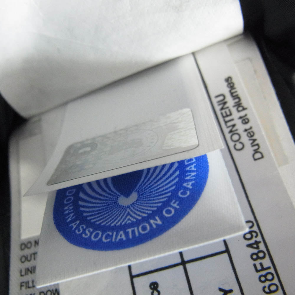 CANADA GOOSE カナダグース 3438JM 国内正規品 サザビーリーグ Jasper Parka ジャスパー パーカ ダウン ジャケット ブラック系 M【中古】