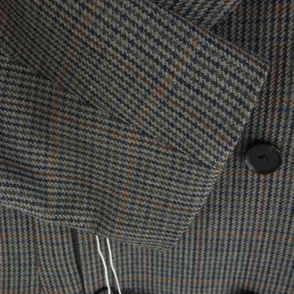 AURALEE オーラリー 18AW A8AJ04BN DOUBLE FACE CHECK DOUBLE BREASTED JACKET ダブルフェイス チェック ダブルブレスト ジャケット マルチカラー系【美品】【中古】