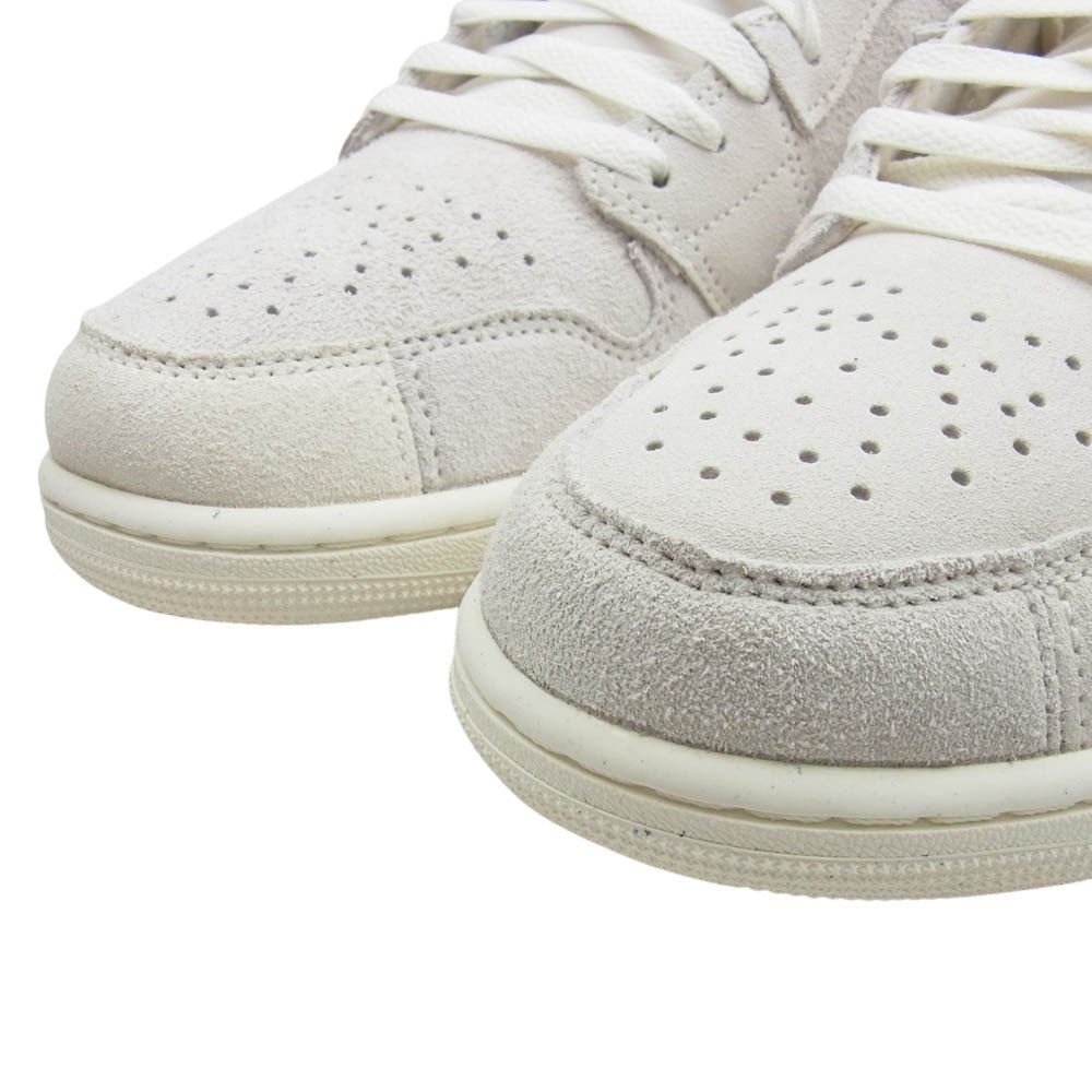 NIKE ナイキ FQ3055-100 Air Jordan 1 Low Craft Pale Ivory Legend Light Brown Sail エアジョーダン ロー クラフト スニーカー ホワイト系 28.5cm【新古品】【未使用】【中古】