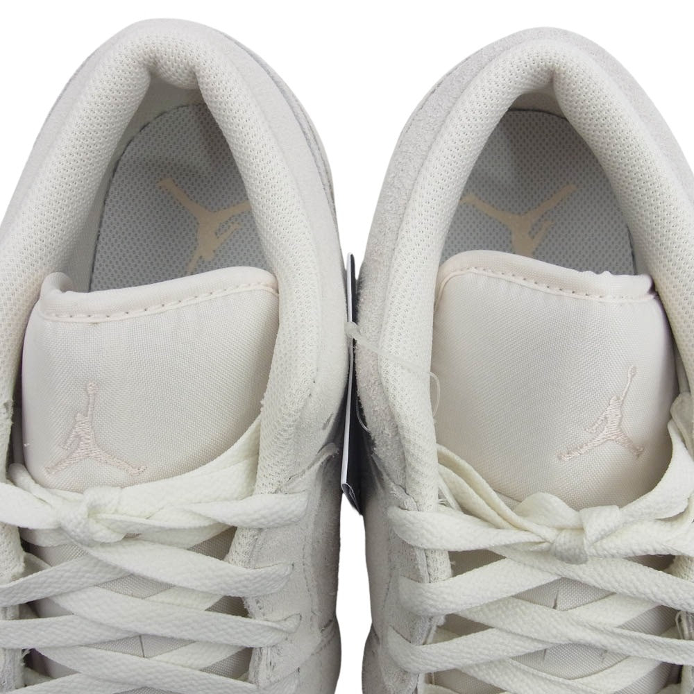NIKE ナイキ FQ3055-100 Air Jordan 1 Low Craft Pale Ivory Legend Light Brown Sail エアジョーダン ロー クラフト スニーカー ホワイト系 28.5cm【新古品】【未使用】【中古】