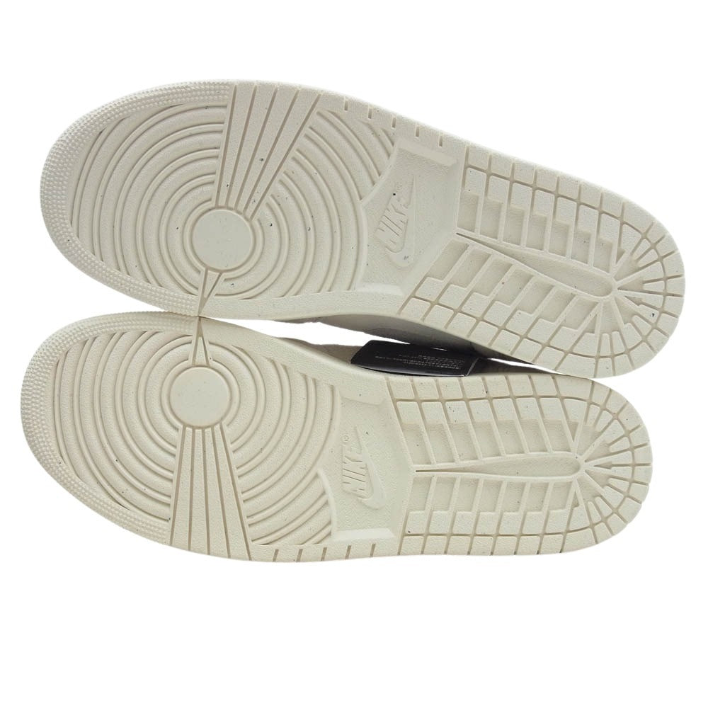 NIKE ナイキ FQ3055-100 Air Jordan 1 Low Craft Pale Ivory Legend Light Brown Sail エアジョーダン ロー クラフト スニーカー ホワイト系 28.5cm【新古品】【未使用】【中古】