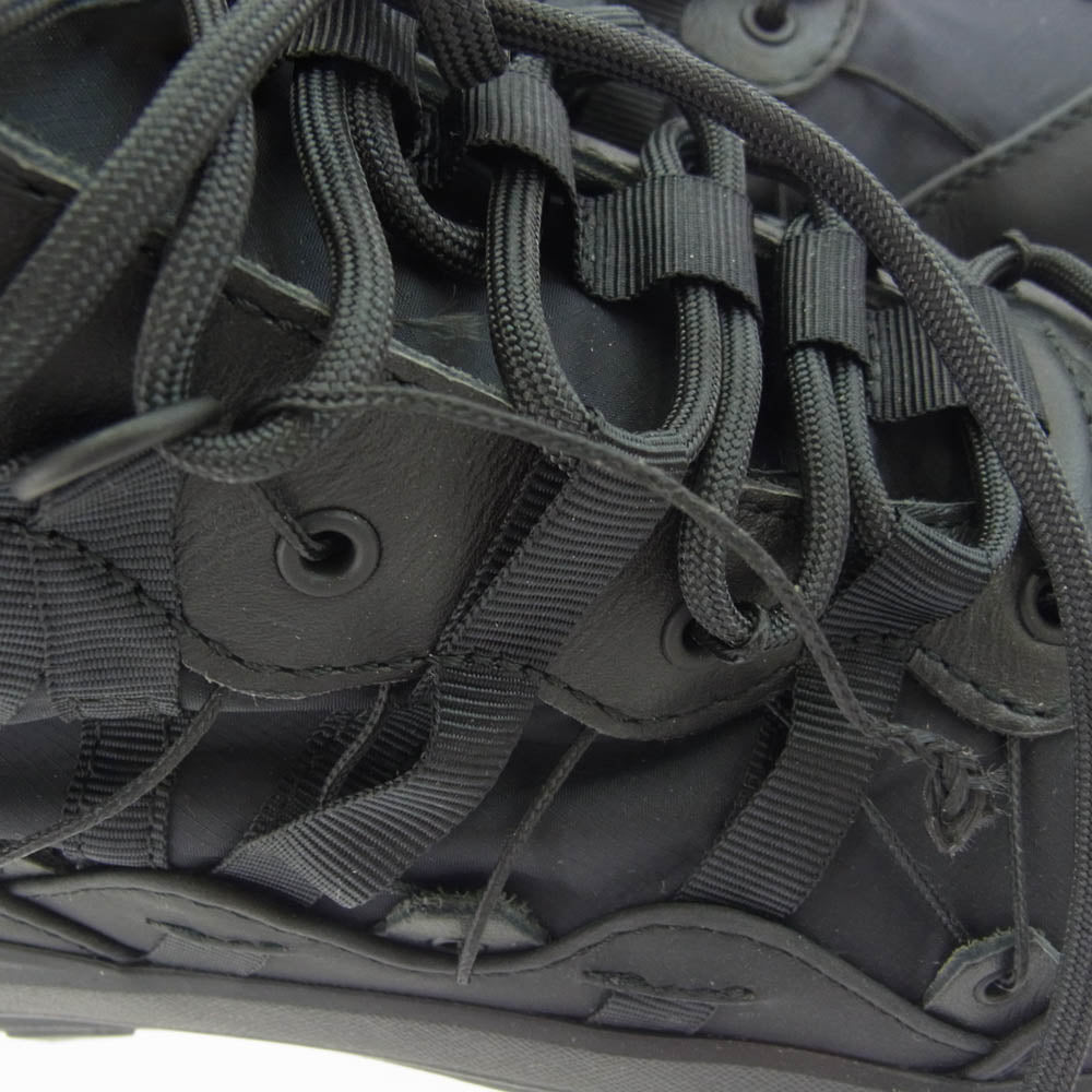 snowpeak スノーピーク SE-22AU101 SP MOUNTAIN TRECK SHOES  マウンテントレック トレッキング シューズ ブラック系 27【中古】