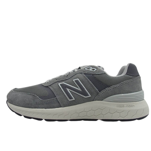 NEW BALANCE ニューバランス MW880CA6 Walking Fresh Foam 880 v6 CA6 スエード メッシュ ローカット スニーカー グレー系 25.5cm【新古品】【未使用】【中古】