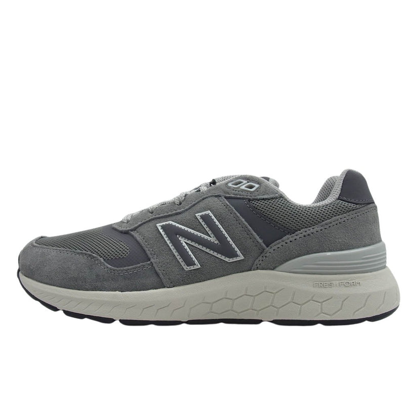 NEW BALANCE ニューバランス MW880CA6 Walking Fresh Foam 880 v6 CA6 スエード メッシュ ローカット スニーカー グレー系 25.5cm【新古品】【未使用】【中古】