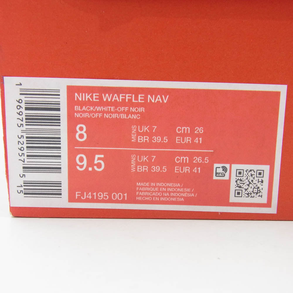 NIKE ナイキ FJ4195-001 WAFFLE NAV ワッフルナビ ローカット スニーカー グレー系 26cm【新古品】【未使用】【中古】