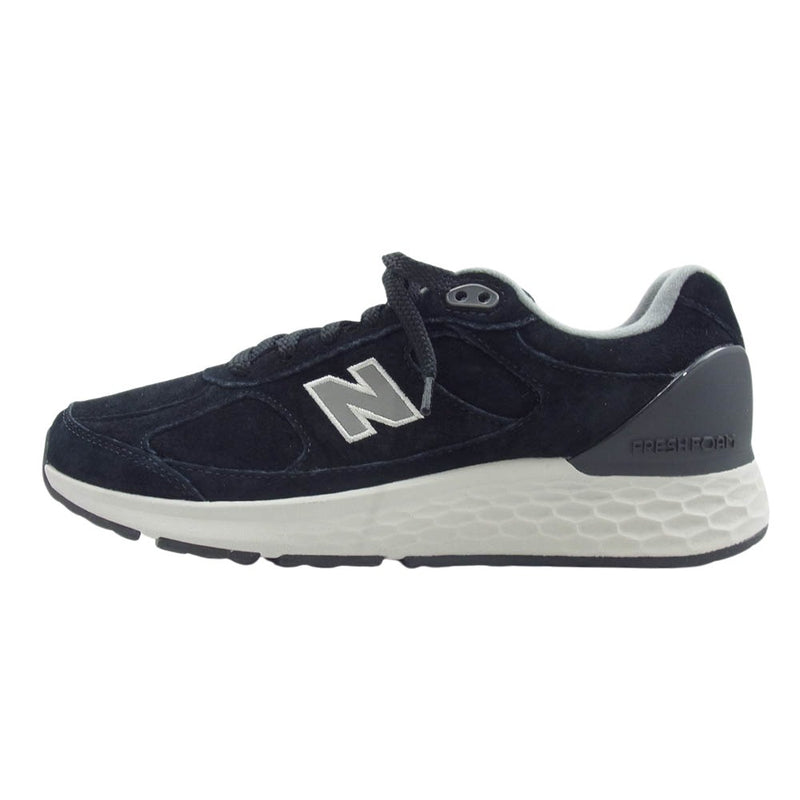 NEW BALANCE ニューバランス UW1880B1 Fresh Foam 1880 v1 B1 スエード ローカット スニーカー ブラック系 26cm【新古品】【未使用】【中古】