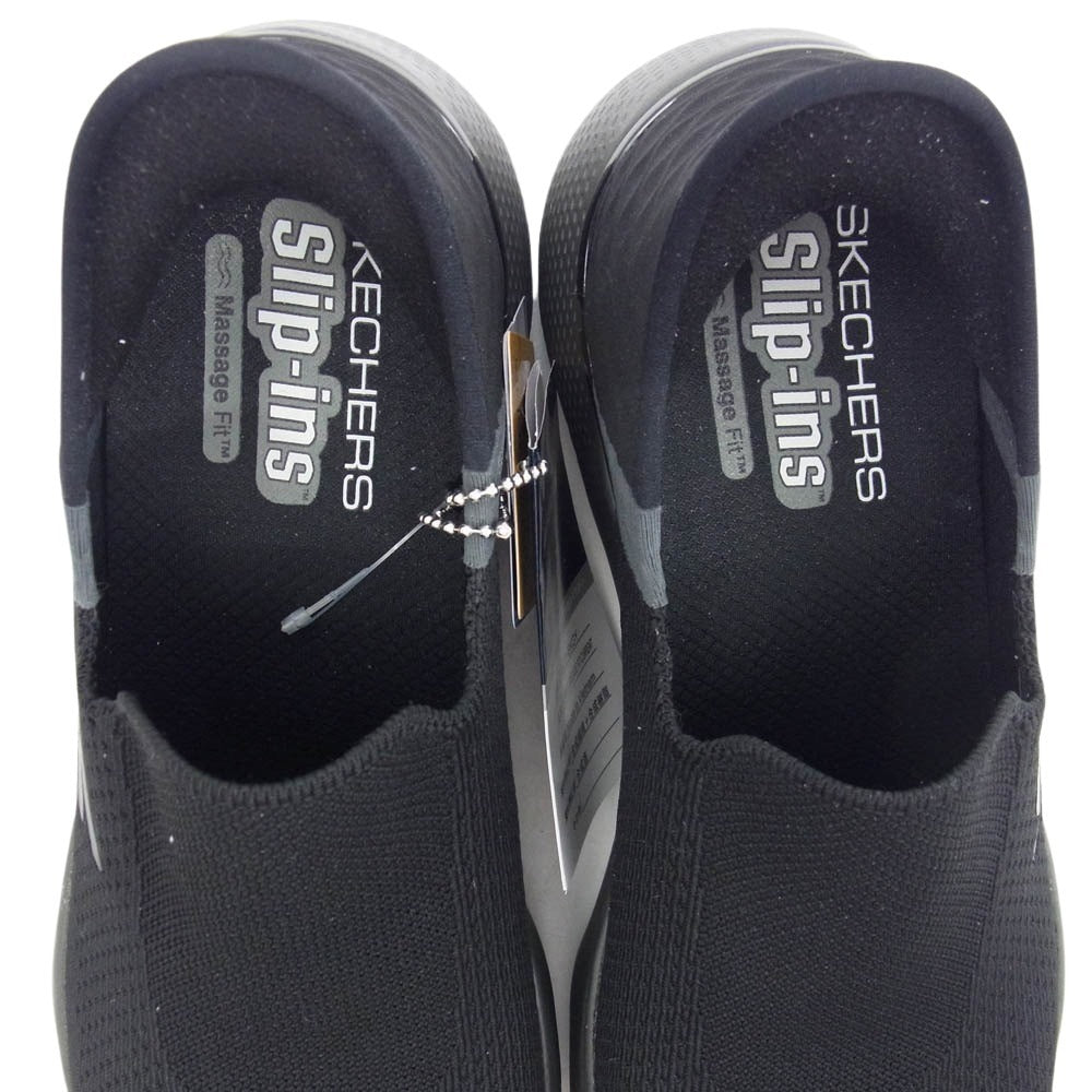 スケッチャーズ 216411 Hands Free Slip-ins ハンズフリー スリップインズ スリッポン スニーカー シューズ ブラック系 グレー系 26cm【新古品】【未使用】【中古】