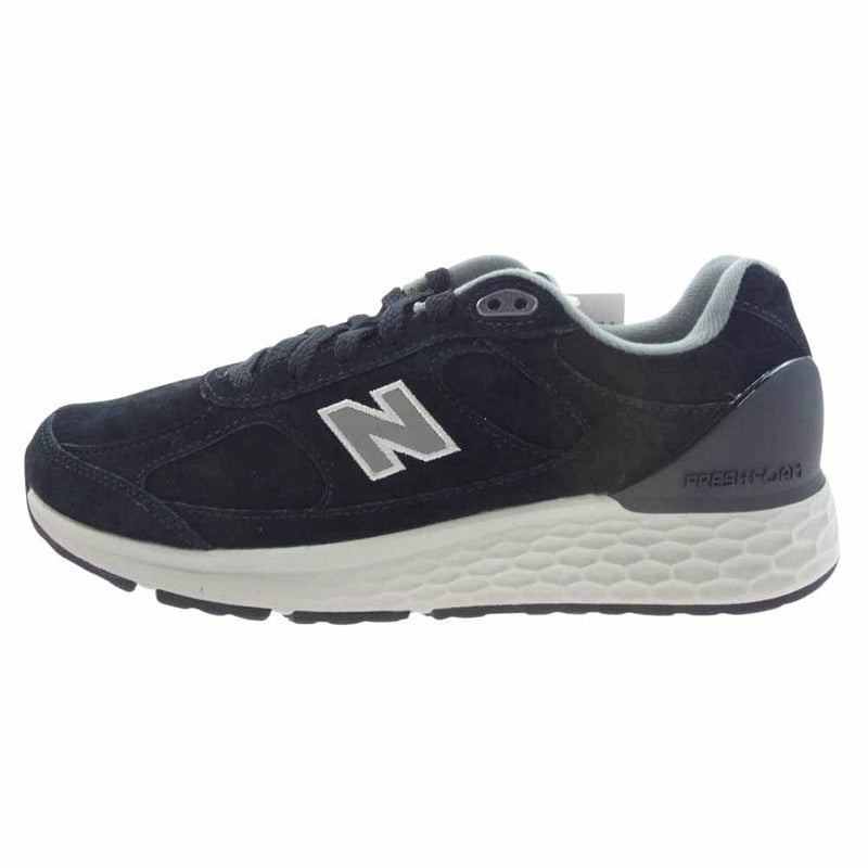 NEW BALANCE ニューバランス UW1880B1 Fresh Foam 1880 v1 B1 スエード ローカット スニーカー ブラック系 25.5cm【新古品】【未使用】【中古】