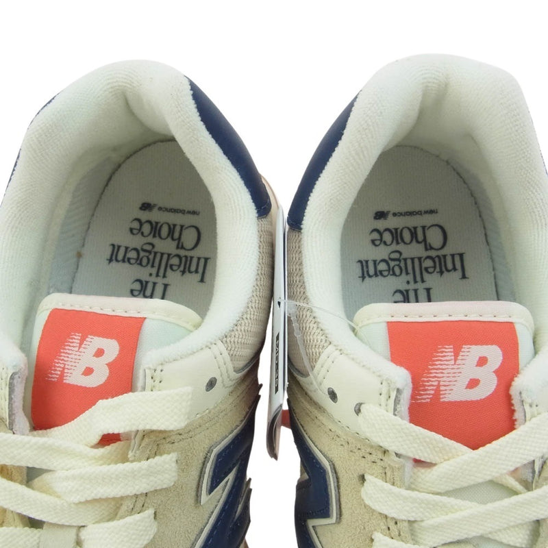 NEW BALANCE ニューバランス U574LGNV 574 Legacy NV スエード レザー ローカット スニーカー 25.5cm【新古品】【未使用】【中古】