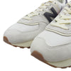 NEW BALANCE ニューバランス U574LGAN 574 スエード レザー ローカット スニーカー オフホワイト系 26.5cm【新古品】【未使用】【中古】