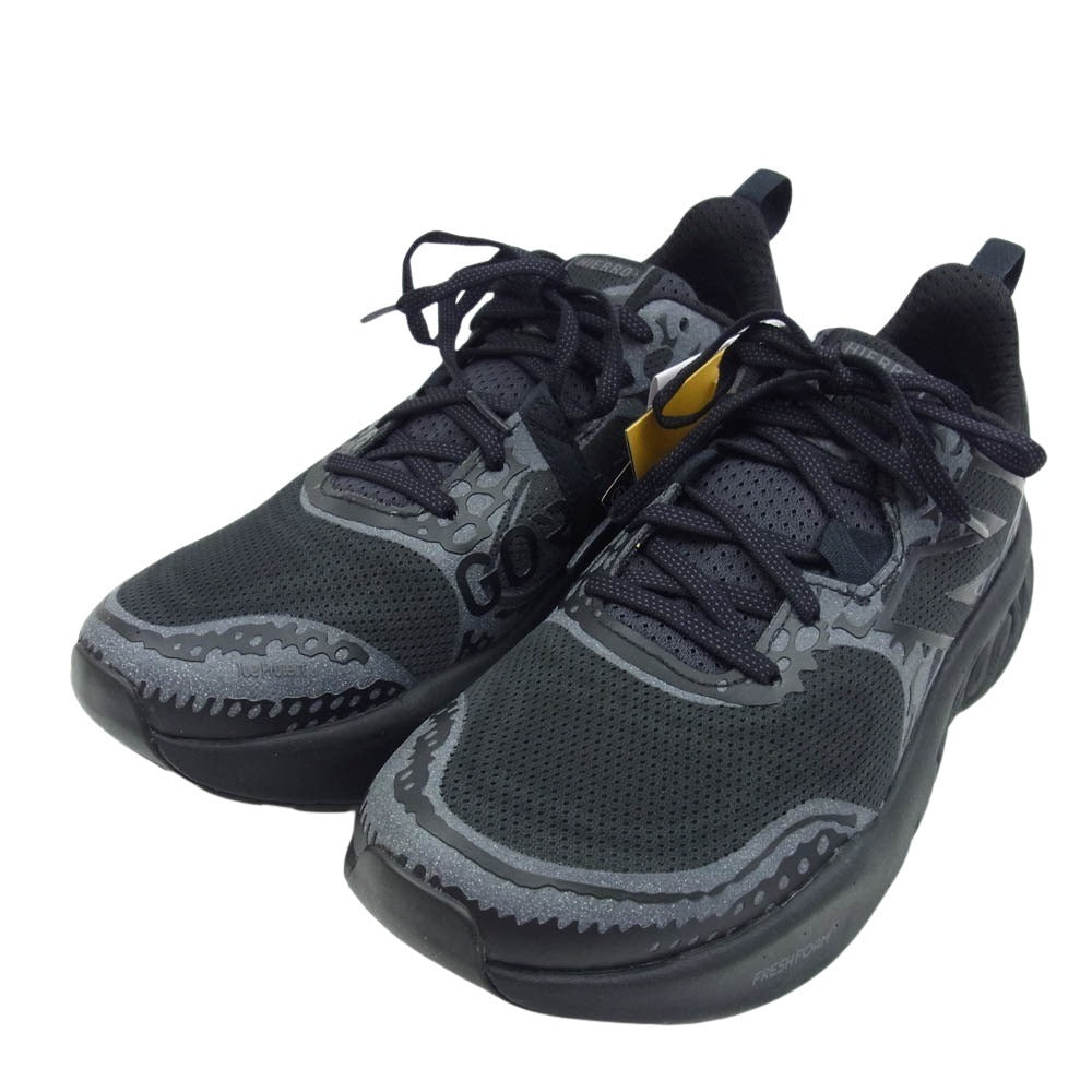 NEW BALANCE ニューバランス MTHIGA8 Fresh Foam Hierro v8 GTX A8 フレッシュフォーム ローカット スニーカー ブラック系 26cm【新古品】【未使用】【中古】