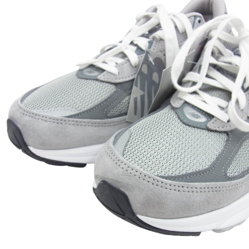 NEW BALANCE ニューバランス M990Gl6 Made in USA 990 v6 GL6 ローカット スニーカー グレー系 27cm【新古品】【未使用】【中古】