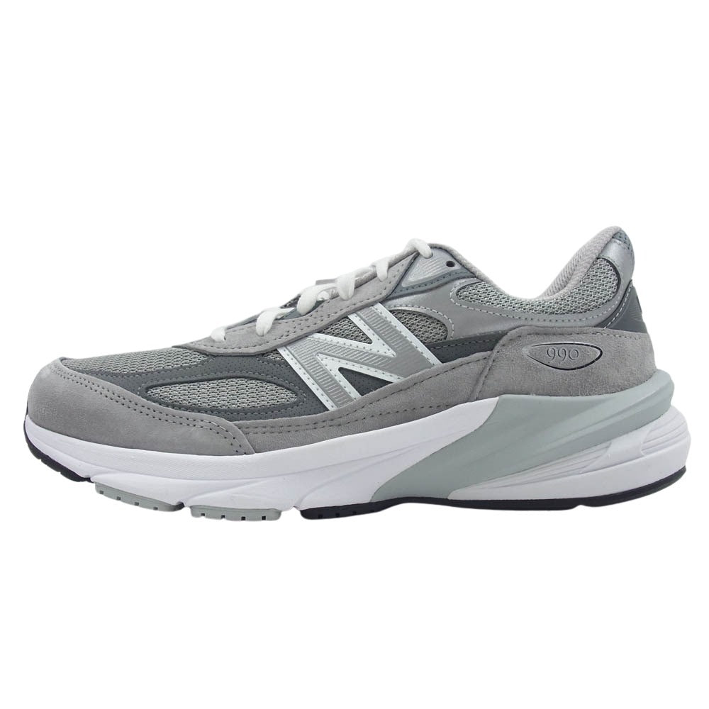 NEW BALANCE ニューバランス M990GL6 Made in USA 990 v6 GL6 ローカット スニーカー グレー系 27cm【新古品】【未使用】【中古】