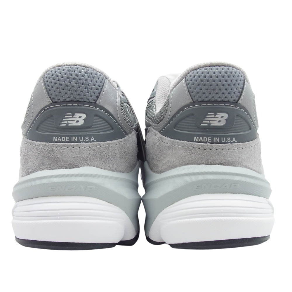 NEW BALANCE ニューバランス M990GL6 Made in USA 990 v6 GL6 ローカット スニーカー グレー系 27cm【新古品】【未使用】【中古】