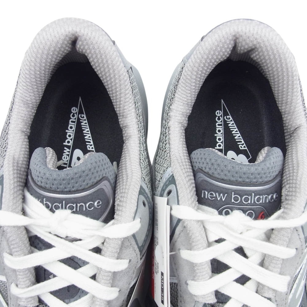NEW BALANCE ニューバランス M990GL6 Made in USA 990 v6 GL6 ローカット スニーカー グレー系 27cm【新古品】【未使用】【中古】