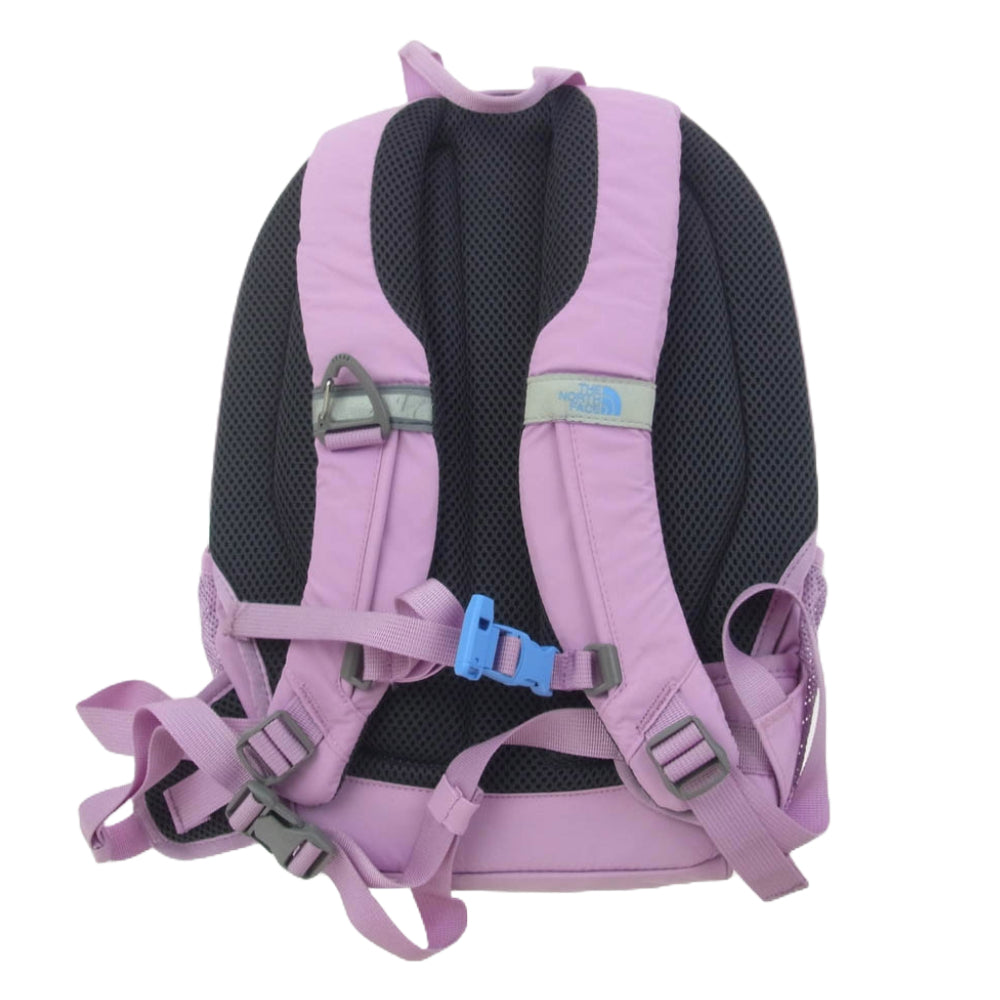 THE NORTH FACE ノースフェイス NMJ72204 K Small Day スモールデイ キッズ  バックパック リュック ピンク系 パープル系【中古】