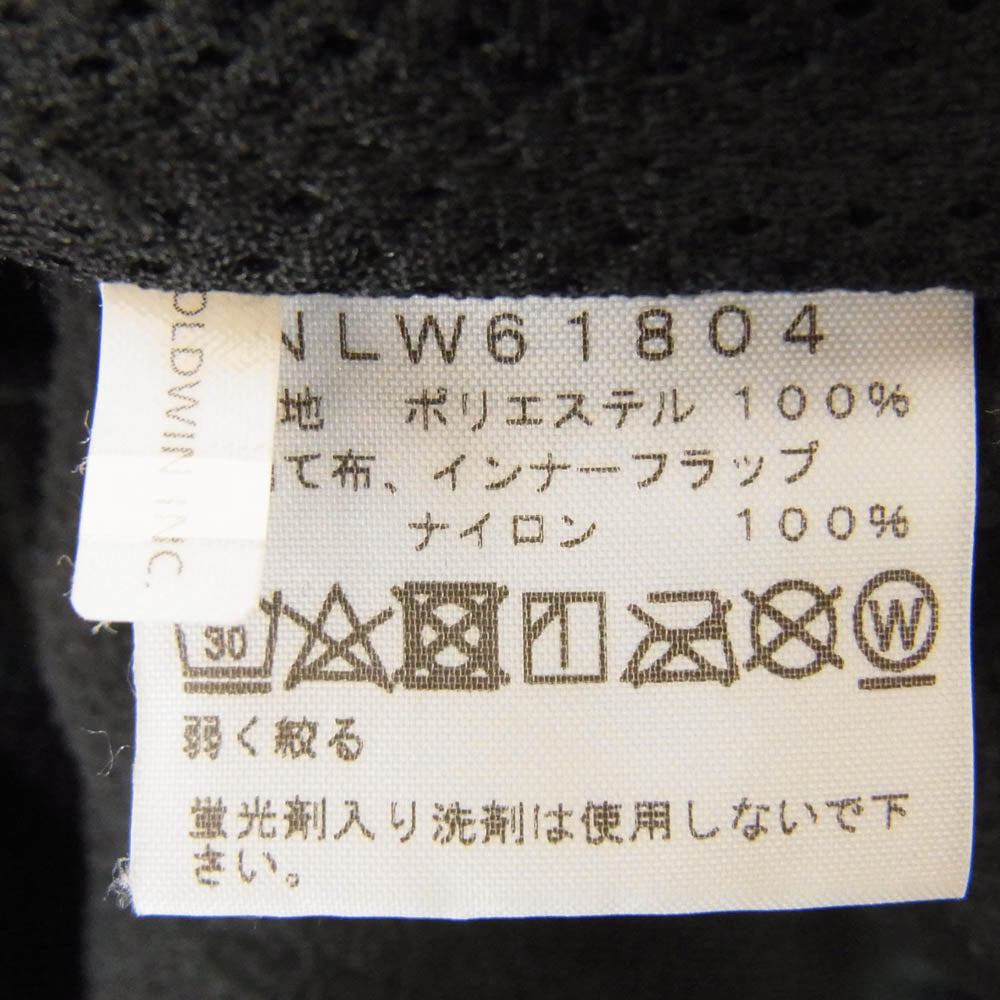 THE NORTH FACE ノースフェイス NLW61804 MTN VERSA MICRO JK マウンテン バーサマイクロ ロゴ刺繍 フリース ジャケット ブラック系 L【中古】