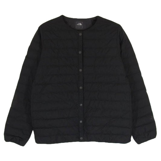 THE NORTH FACE ノースフェイス NDW91861 WS ZEPHER SHELL CD L ES L ES ウィンドストッパー ゼファー シェル インナーカーディガン ブラック系 L【中古】