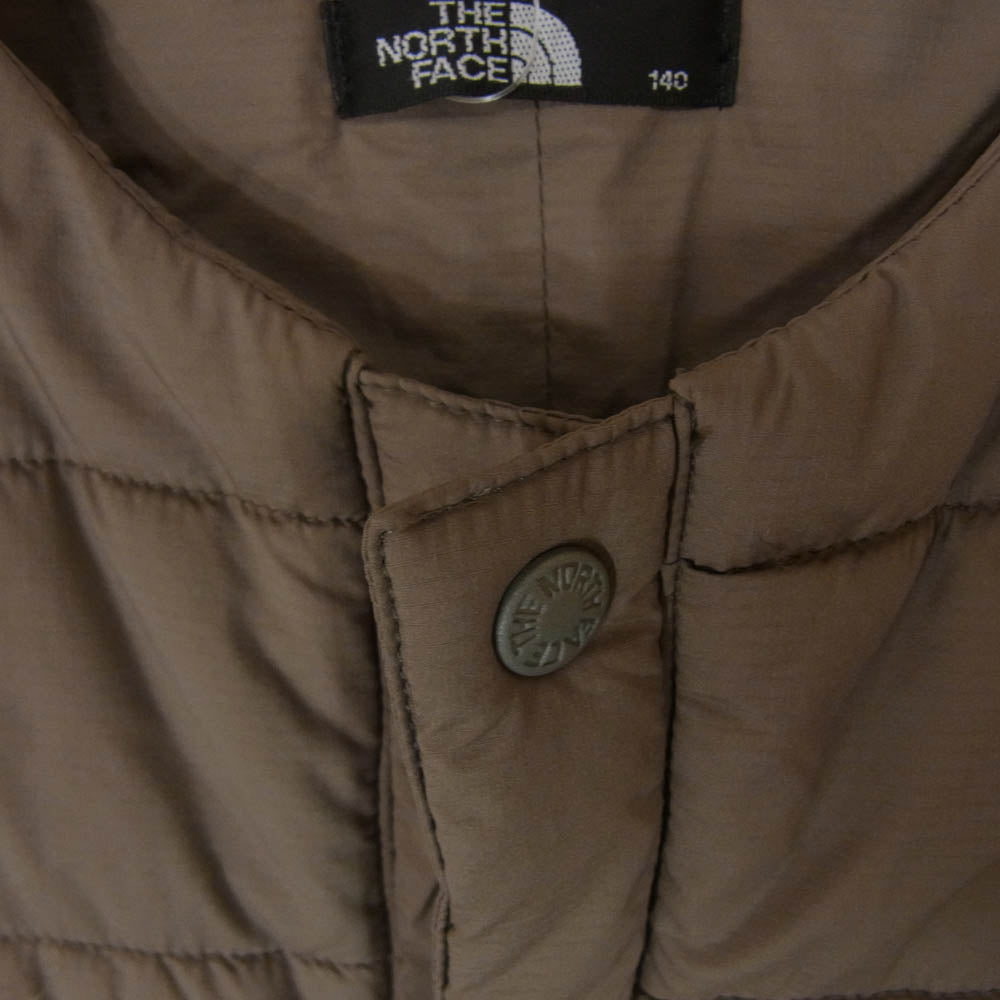 THE NORTH FACE ノースフェイス NYJ82252 BABY Micro Zepher Cardigan マイクロ ゼファー カーディガン グレー系 140【中古】