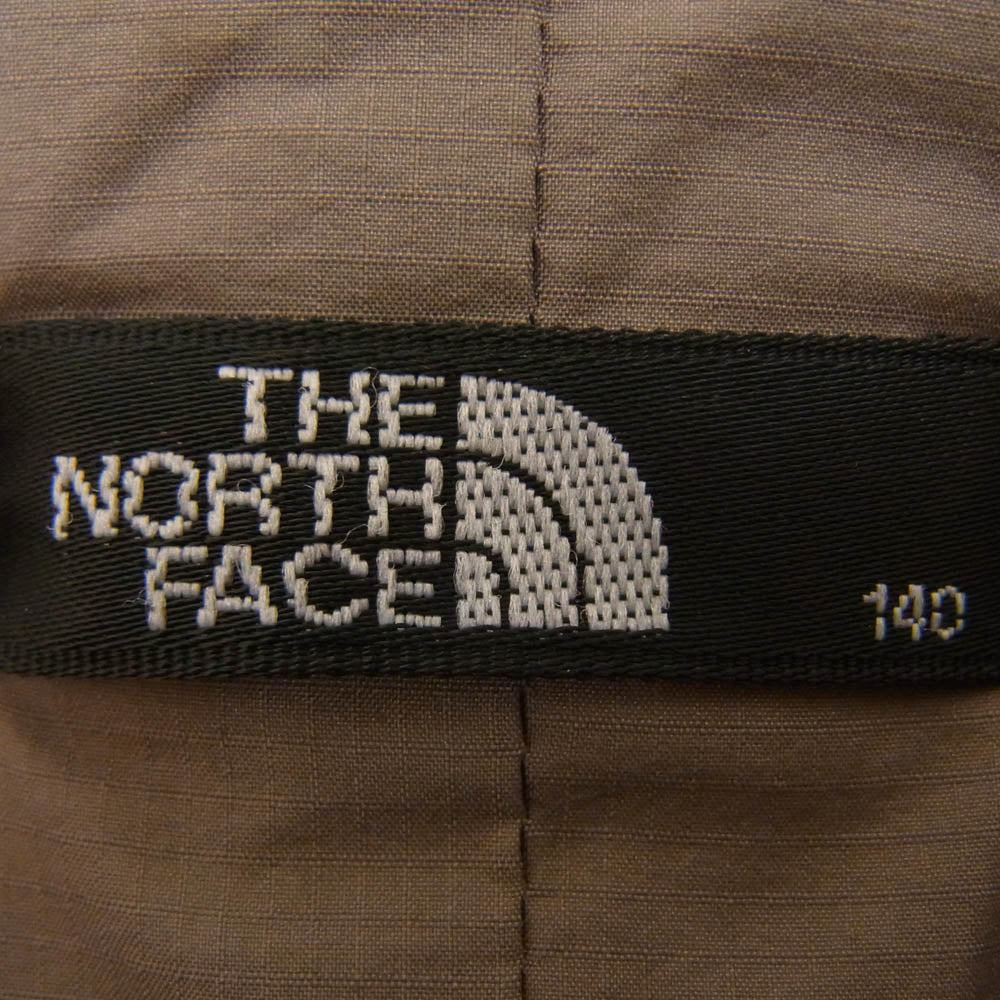 THE NORTH FACE ノースフェイス NYJ82252 BABY Micro Zepher Cardigan マイクロ ゼファー カーディガン グレー系 140【中古】