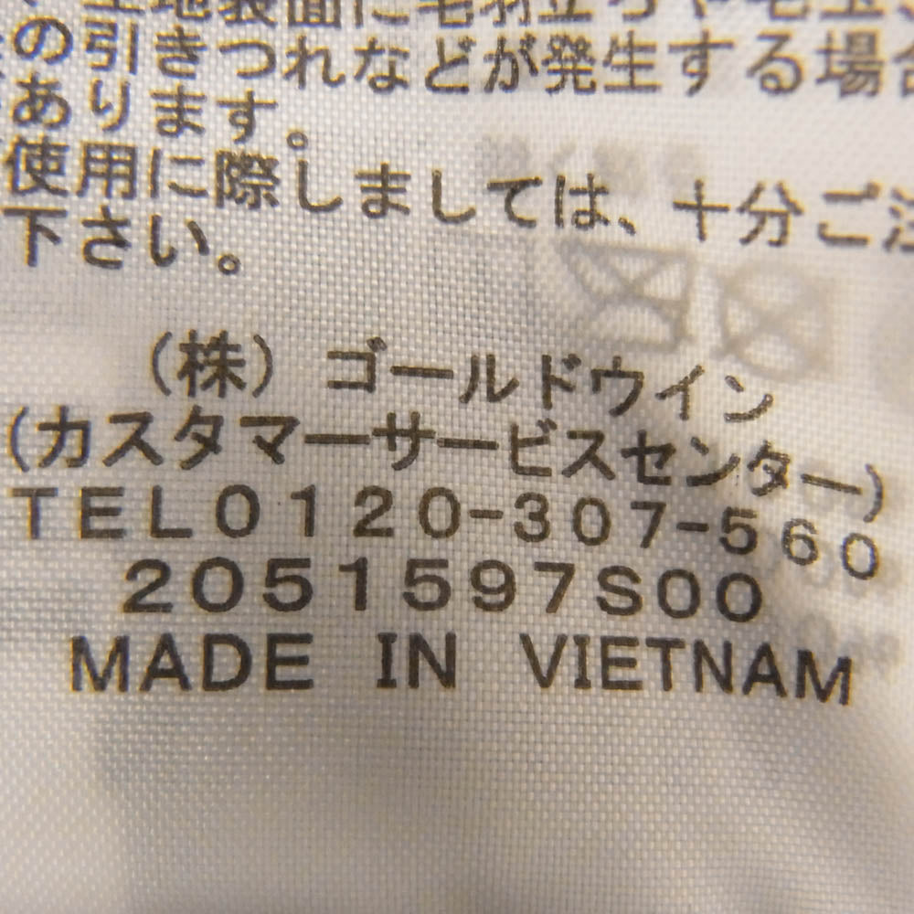 THE NORTH FACE ノースフェイス NYJ82252 BABY Micro Zepher Cardigan マイクロ ゼファー カーディガン グレー系 140【中古】