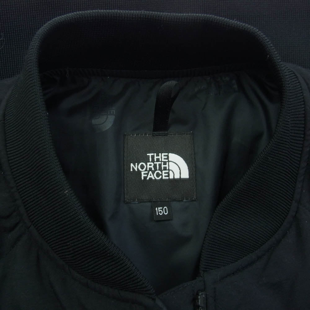 THE NORTH FACE ノースフェイス NYJ82170R Quilting Insulation Jacket キッズ キルティング インサレーション ジャケット ブラック系 150cm【中古】