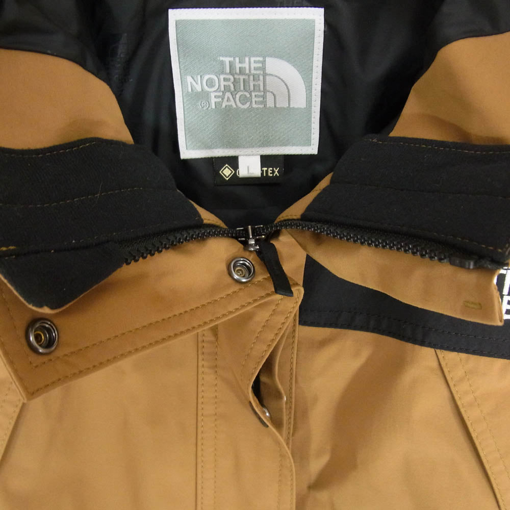 THE NORTH FACE ノースフェイス NPW61831 Mountain Light Jacket Pink GORE-TEX マウンテン ライト ジャケット ブラウン系 L【中古】