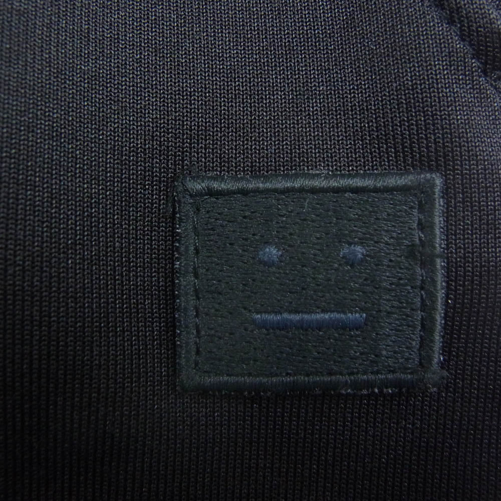 ACNE STUDIOS アクネストゥディオズ CK0007 サイドスナップ ドローストリング パンツ ジャージ ブラック系 S【中古】