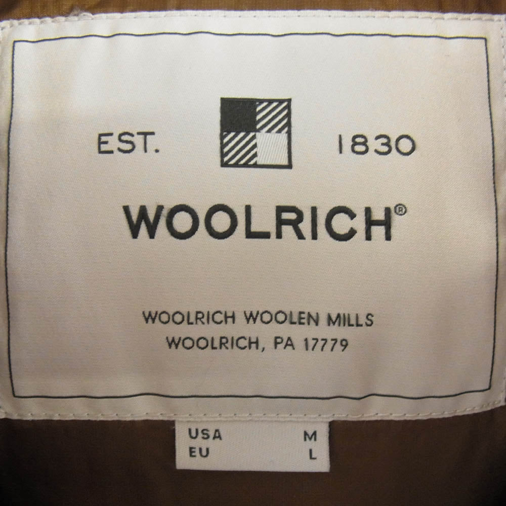 WOOLRICH ウールリッチ WOOU0266 MOUNTAIN JACKET LP マウンテン ジャケット ロロピアーナ ダウンジャケット ブラウン系 L【中古】