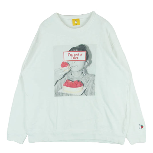#FR2 エフアールツー 小宮有紗 I'm not a Diet BIRTHDAY PARTY 2020 クルーネック スウェット ホワイト系 L【中古】