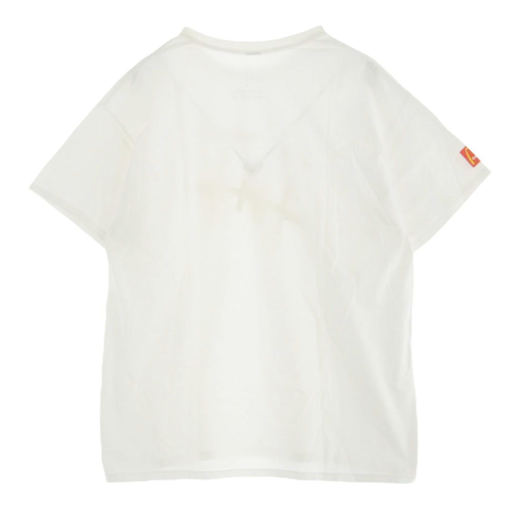 カクタスジャック × TRAVIS SCOTT × MCDONALD'S FRY II T-SHIRT トラヴィス スコット マクドナルド フライ 半袖 Tシャツ ホワイト L ホワイト系 L【中古】