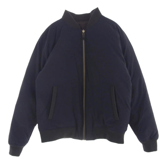 Eddie Bauer エディー・バウアー ALL PURPOSE EB650 オールパーパス ダウン ブルゾン ボンバー ジャケット 78MED INDIGO M ネイビー系 M【中古】