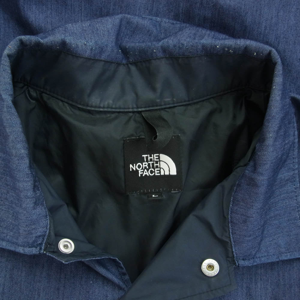 THE NORTH FACE ノースフェイス NP12042 GORE-TEX GTX ゴアテックス DENM COACH デニム コーチ ジャケット インディゴ ブルー系 L ブルー系 インディゴブルー系 L【中古】