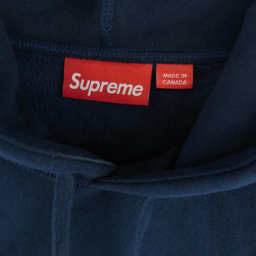 Supreme シュプリーム 24AW Box Logo Hooded Sweatshirt Navy ボックスロゴ スウェット フーディ パーカー ネイビー系 L【中古】