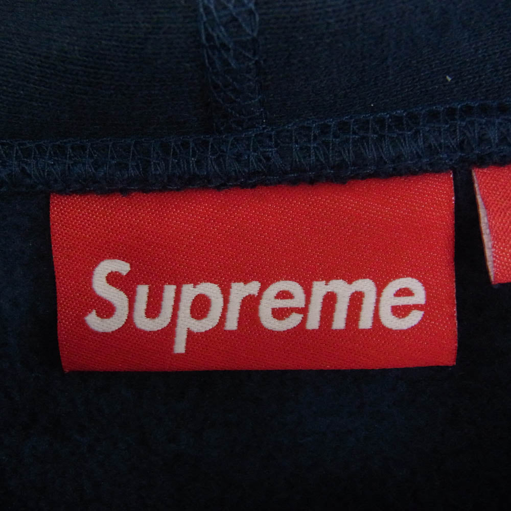 Supreme シュプリーム 24AW Box Logo Hooded Sweatshirt Navy ボックスロゴ スウェット フーディ パーカー ネイビー系 L【中古】