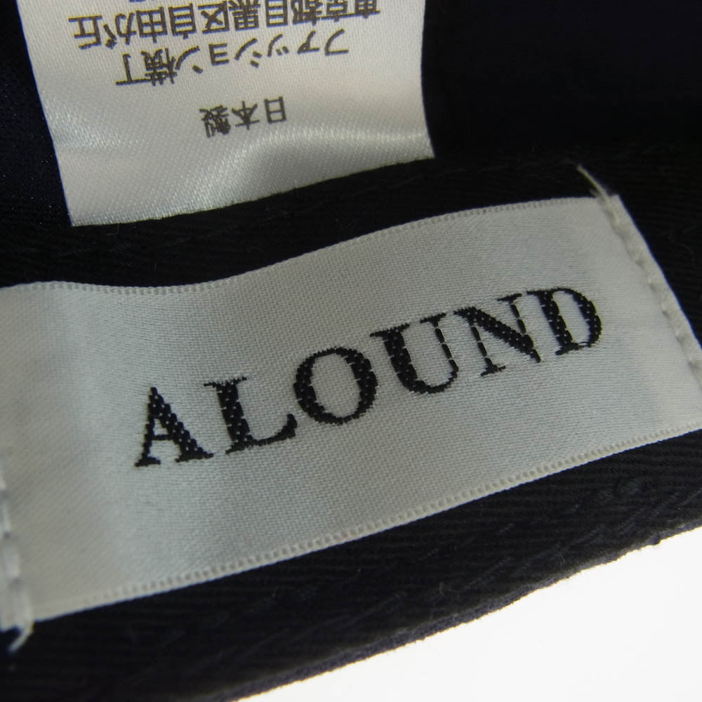 アラウンド Creative alound ナイロン キャップ 帽子 ネイビー系【中古】
