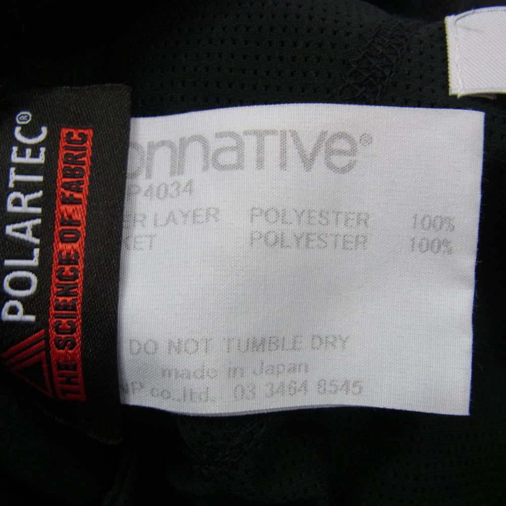 nonnative ノンネイティブ NN-P4034 DWELLER EASY RIB PANTS POLY FLEECE POLARTECR フリース パンツ ボトム ブラック系 2【中古】