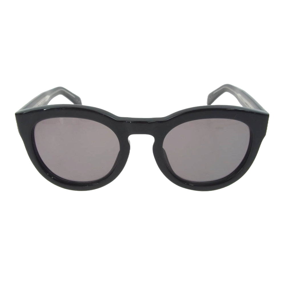 ノンネイティブ × KANEKO OPTICAL カネコオプティカル 金子眼鏡 OFFICER SUNGLASSES サングラス アイウェア ブラック系【中古】