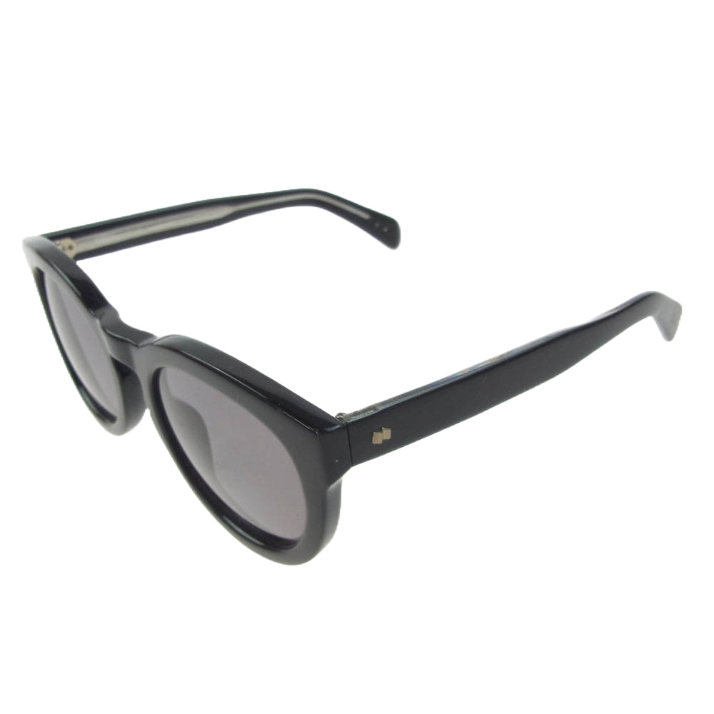 ノンネイティブ × KANEKO OPTICAL カネコオプティカル 金子眼鏡 OFFICER SUNGLASSES サングラス アイウェア ブラック系【中古】