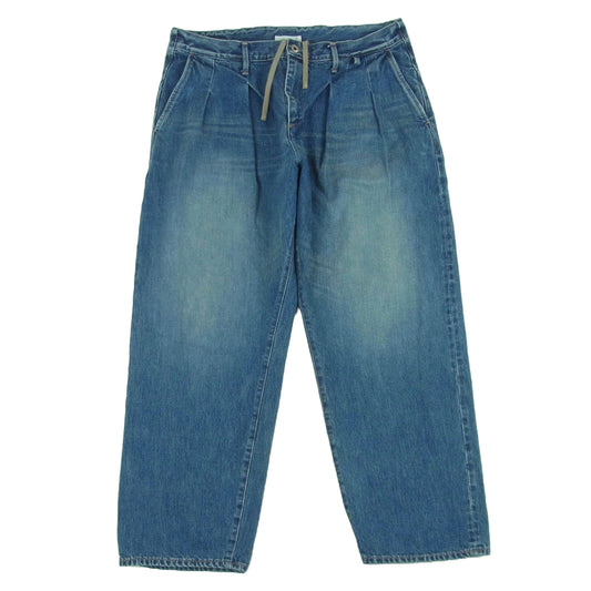 アラウンド VINTAGE SELVEDGE DENIM PANTS デニム パンツ コットン 日本製 インディゴブルー系 XL【中古】