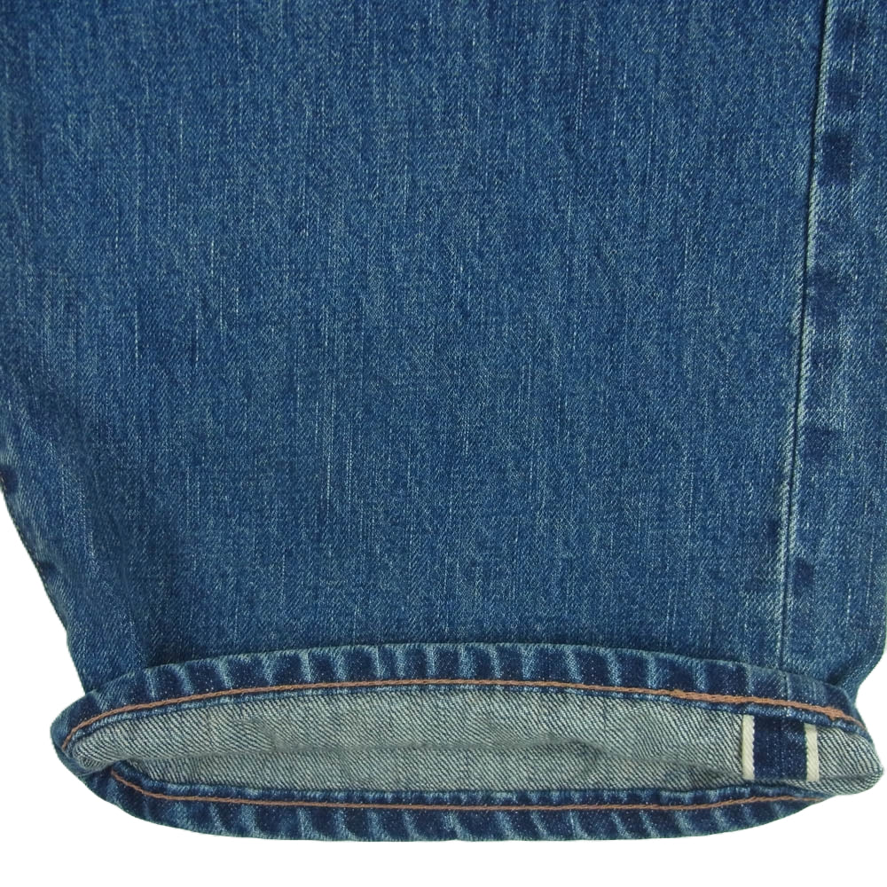 アラウンド VINTAGE SELVEDGE DENIM PANTS デニム パンツ コットン 日本製 インディゴブルー系 XL【中古】