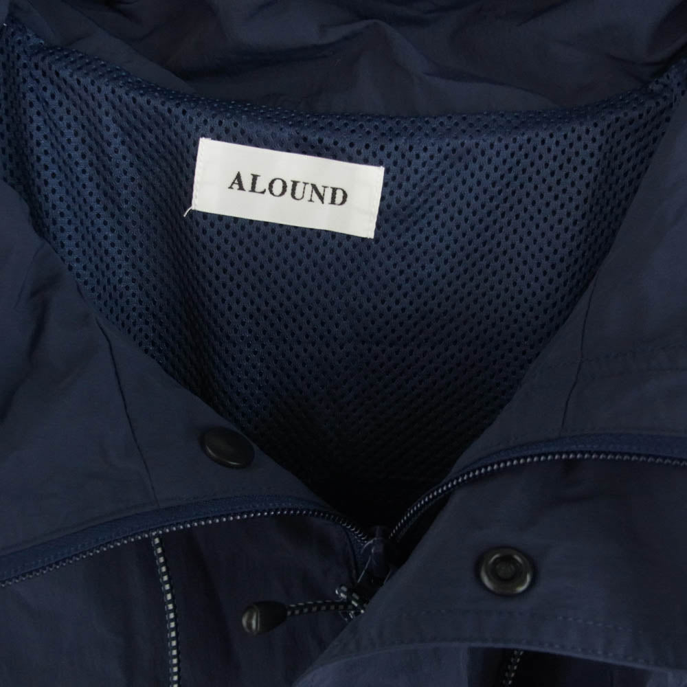 アラウンド ALTO24S-02B VENTILATION CITY NYLON JACKET ナイロン ジャケット ネイビー L ネイビー系 L【中古】