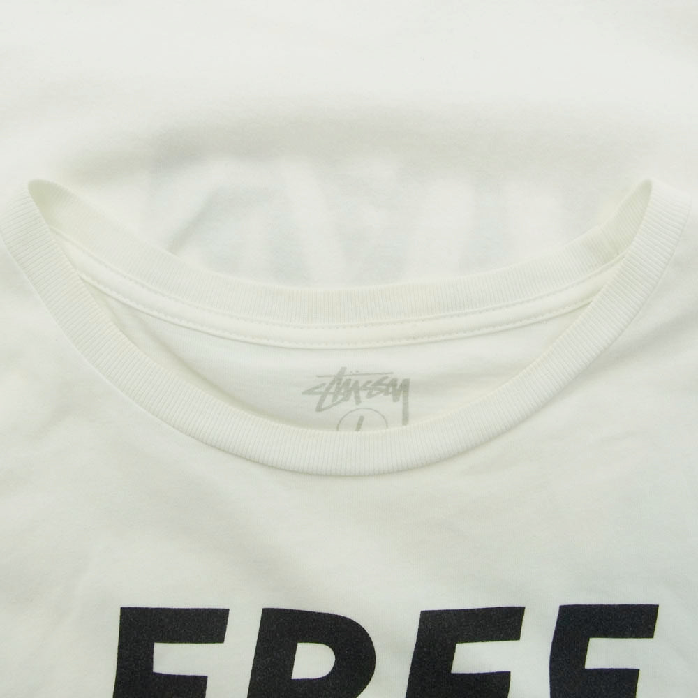 STUSSY ステューシー RANSOM 30周年記念 LIL WAYNE 半袖 Tシャツ ホワイト系 L【中古】