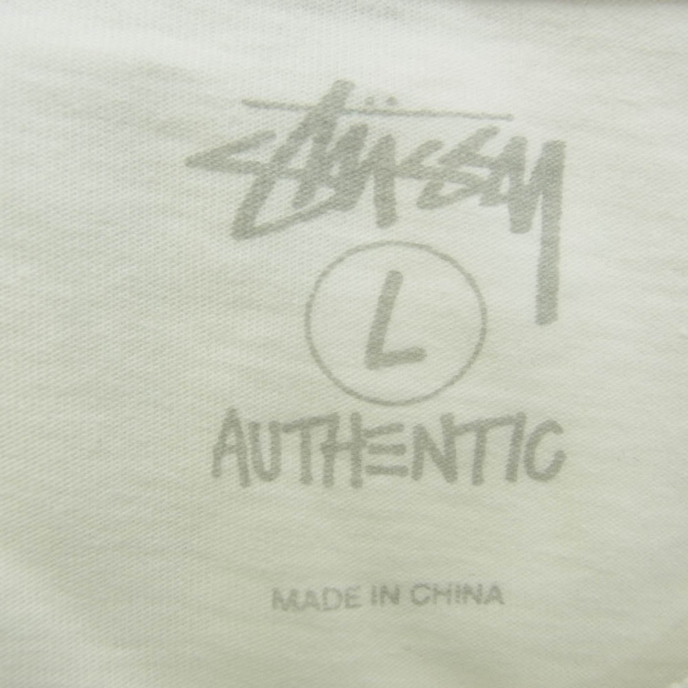 STUSSY ステューシー RANSOM 30周年記念 LIL WAYNE 半袖 Tシャツ ホワイト系 L【中古】
