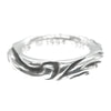 CHROME HEARTS クロムハーツ（原本無） SCRL BAND スクロール バンド リング シルバー系 11.5号【中古】