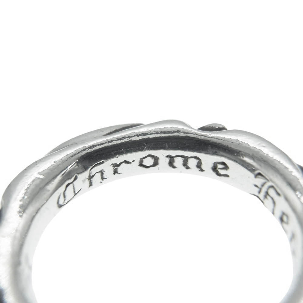 CHROME HEARTS クロムハーツ（原本無） SCRL BAND スクロール バンド リング シルバー系 11.5号【中古】