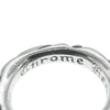 CHROME HEARTS クロムハーツ（原本無） SCRL BAND スクロール バンド リング シルバー系 11.5号【中古】
