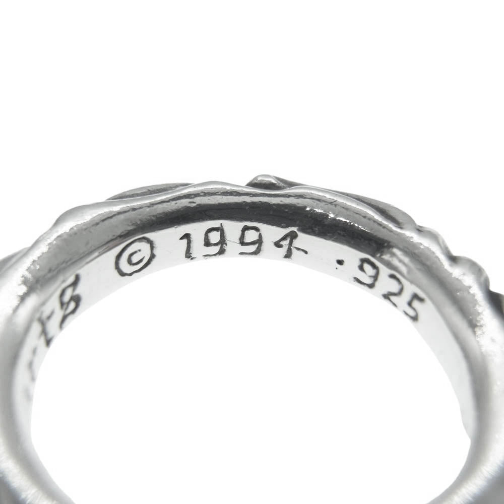 CHROME HEARTS クロムハーツ（原本無） SCRL BAND スクロール バンド リング シルバー系 11.5号【中古】