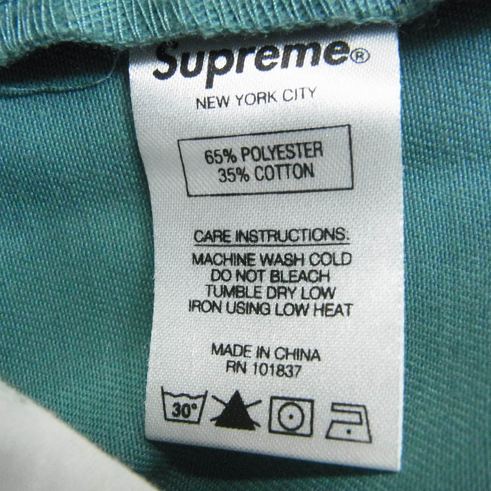 Supreme シュプリーム ワングラム期 Work Pant ワーク ロング パンツ ターコイズ系 W32 32【中古】