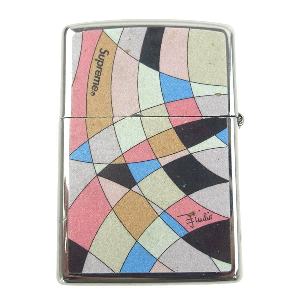 Supreme シュプリーム x Emilio Pucci Zippo Dusty Pink  エミリオ プッチ ジッポ ライター ピンク【中古】